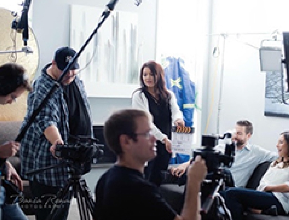 The CIA Solutions Crew On Set